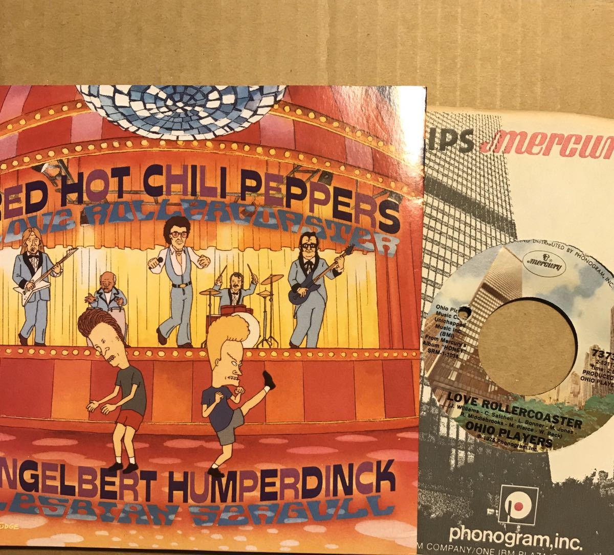 Red Hot Chili Peppers レコードセット　レッチリ Red Chili Hot Love Peppers - Unlimited Peppers: Rollercoaster