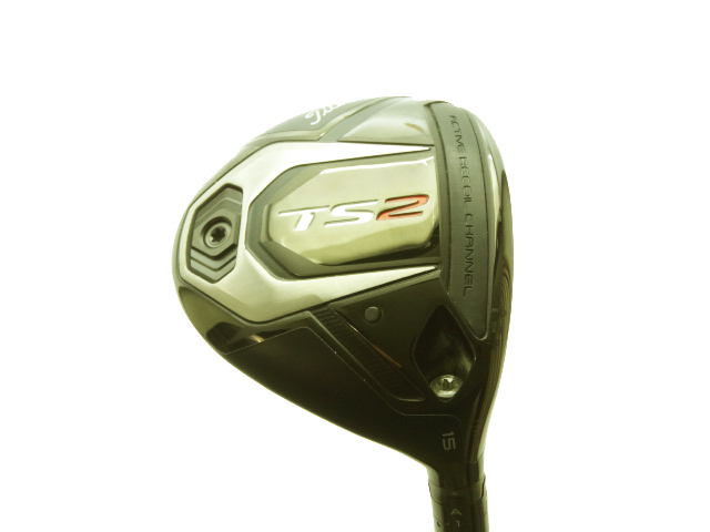 タイトリスト 2018 TS2 FW3 15 ProjectX HZRDUS SMOKE BLACK/ハザーダス ブラック スモーク 70-S US仕様 1ラウンドのみ 美品