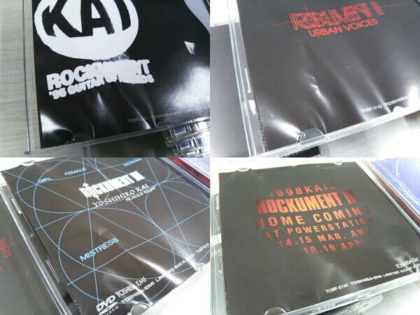 KAI ROCKUMENT BOX DVD6枚セット Yahoo!オークション - 甲斐よしひろ