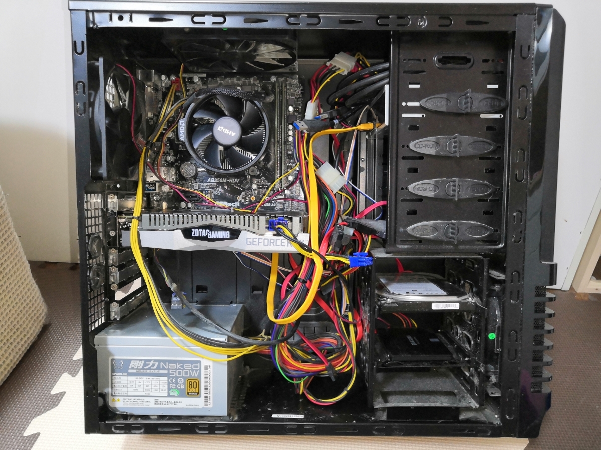 0 自作ゲーミングPC☆ryzen5-3500☆GTX1660 | Ryzen SUPPER☆SSD 240GB