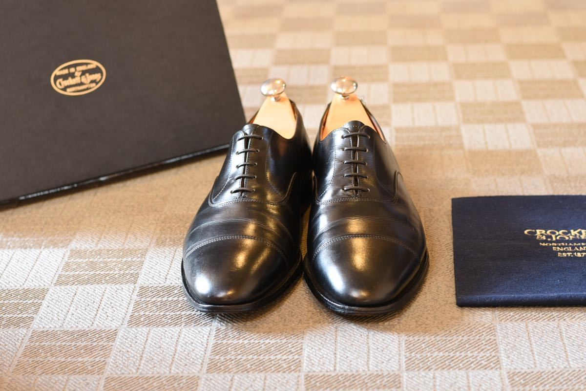 1円スタート! クロケット&ジョーンズ CROCKETT&JONES コノート 