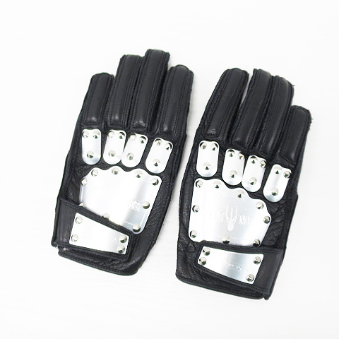 KADOYA カドヤ ハンマーグローブ ブラック系 L [240001286583]【中古
