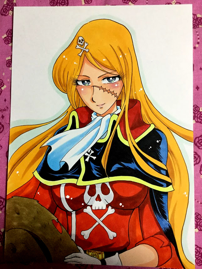 同人 手描きイラスト クイーンエメラルダス 松本零士 手描きイラスト 売買されたオークション情報 Yahooの商品情報をアーカイブ公開 オークファン Aucfan Com