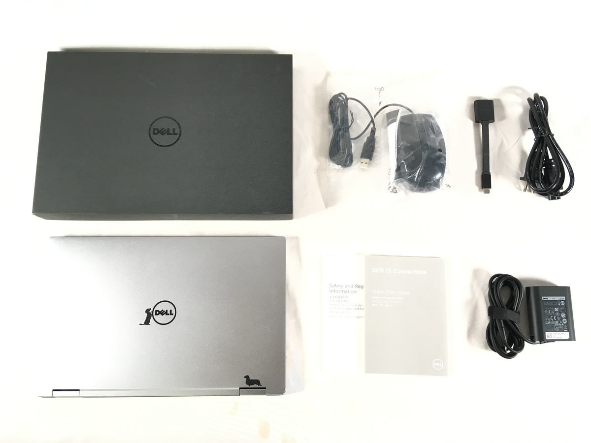 中古】DELL XPS 13 2-in-1(9365) / i5-7Y54 / 256GB / 8GB / Windows10