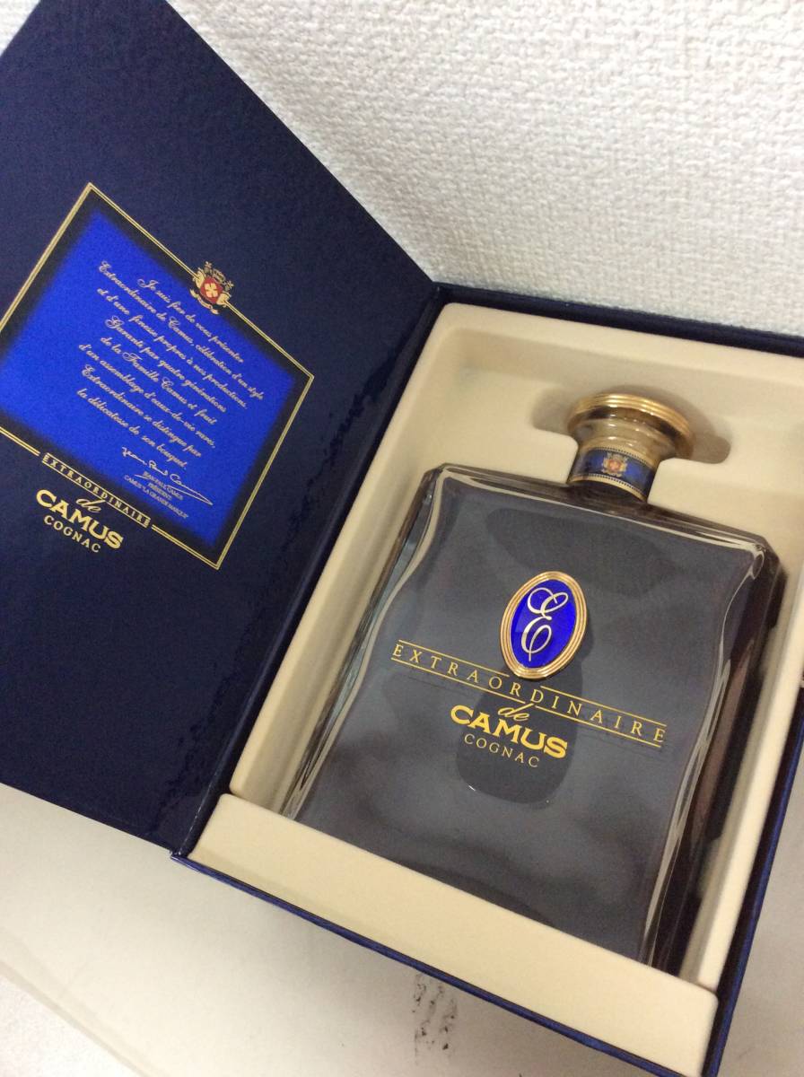 Yahoo!オークション ＃2747 【未開栓】CAMUS カミュ EXTRA ORDINAIRE