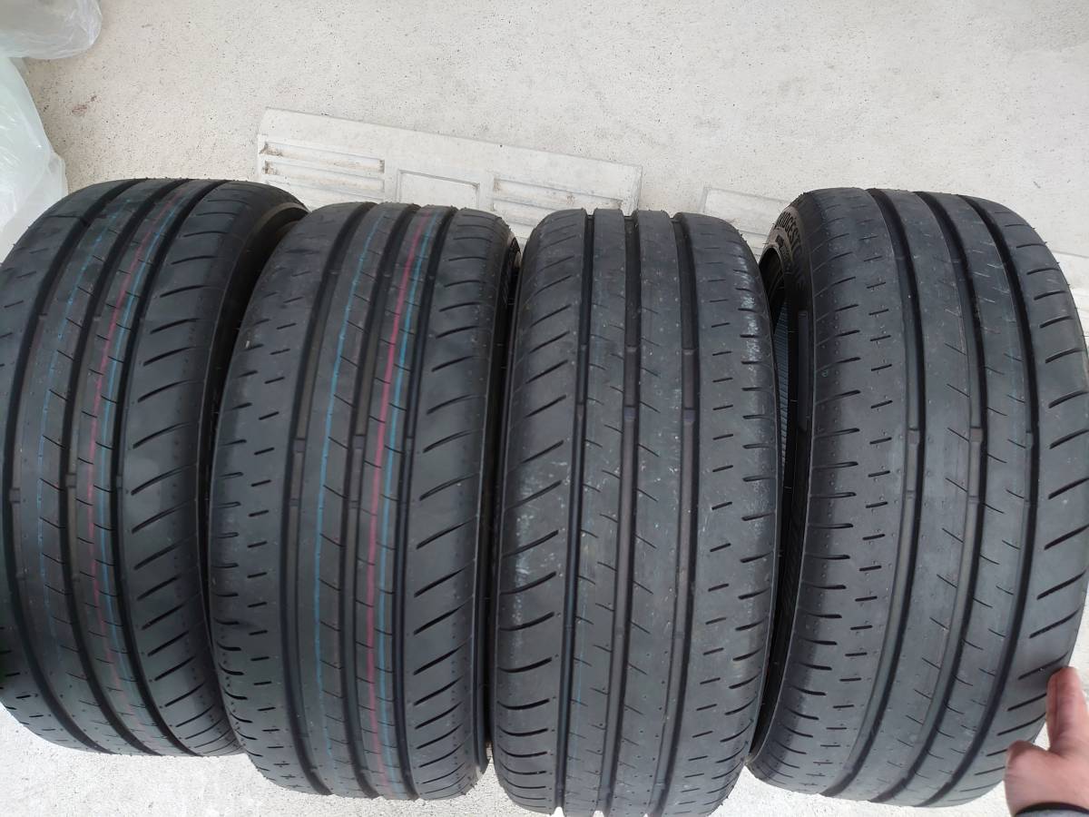 【ほぼ新車外し】150km走行 ブリヂストン TURANZA T002 215/45R17 4本（カローラツーリング純正タイヤ）2019年39週