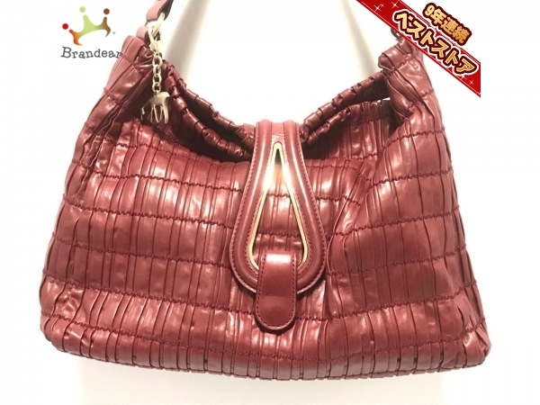 バリー BALLY ショルダーバッグ レザー レッド バッグ 【公式通販】