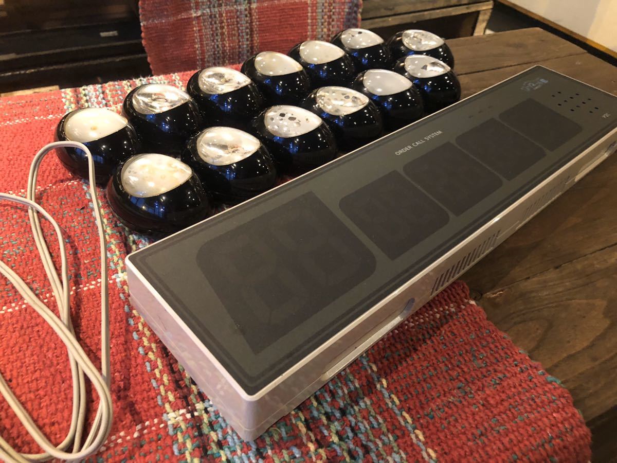 オーダーコールシステムソネットくん13個★電光表示板付き！テーブルチャイム、テーブルコール_1