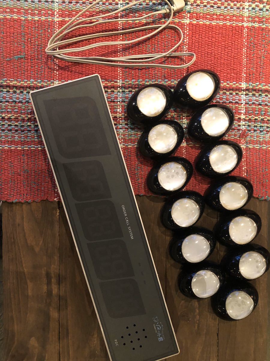 オーダーコールシステムソネットくん13個★電光表示板付き！テーブルチャイム、テーブルコール_4