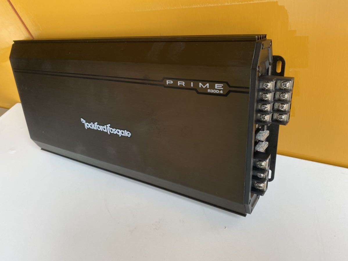 ロックフォード パワーアンプ prime R300-4 プライム カーオーディオ