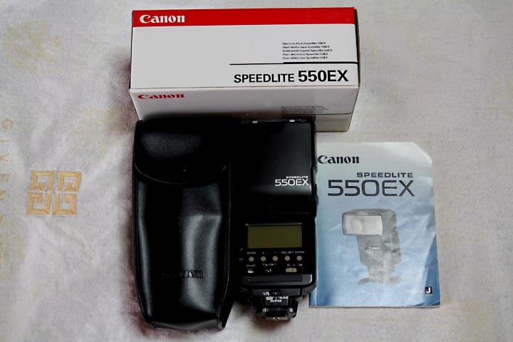 キヤノンストロボ　SPEEDLITE　550EX　中古品_1