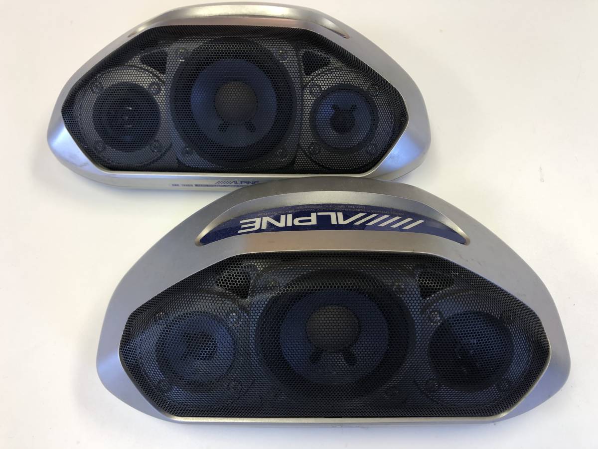 ALPINE アルパイン3WAY置き型スピーカー SBE1330S 中古 ALPINE
