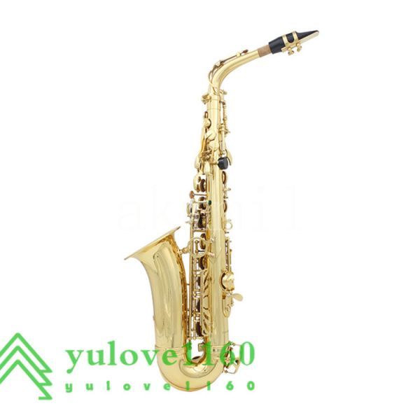 赤字超特価，低価 サックス サクソフォーン E♭ 総高約：72.5cm 重さ約：3.8KG サックスバッグ付 ゴールド 初心者向け 118(ソプラノサックス)｜売買されたオークション情報、yahooの商品情報をアーカイブ公開 - オ ソプラノサックス