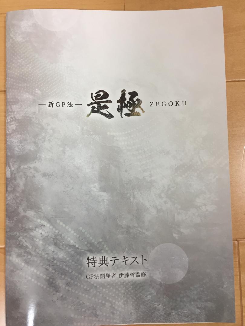 伊藤哲先生 -新GP法-『是極』DVD本編4枚＋特典DVD1枚＋特典ガイド