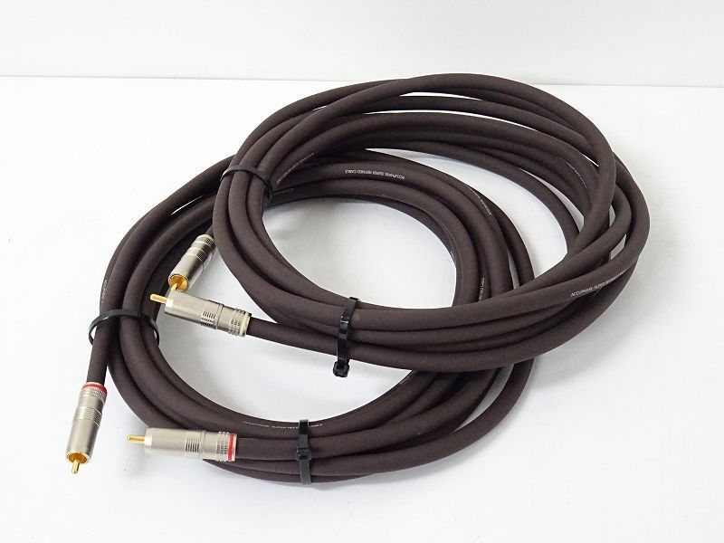 オーディオ機器 Accuphase アキュフェーズ RCAケーブル 3m ペア