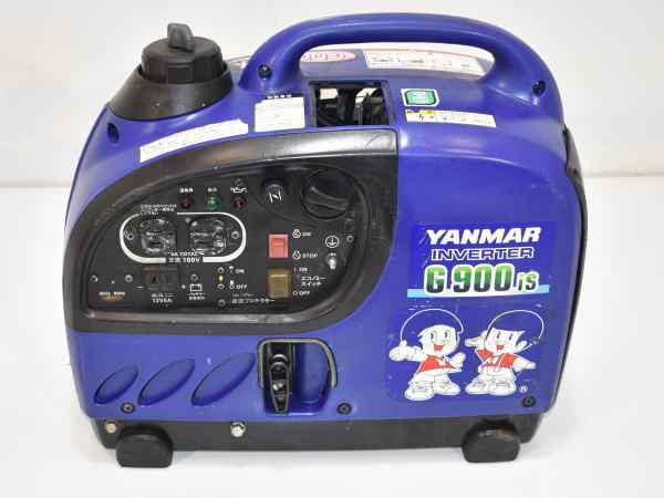 【人気モデル】 YANMAR G900is 発電機 ジャンク 1202②【ジャンク品】ヤンマー G900is インバーター発電機 G900is