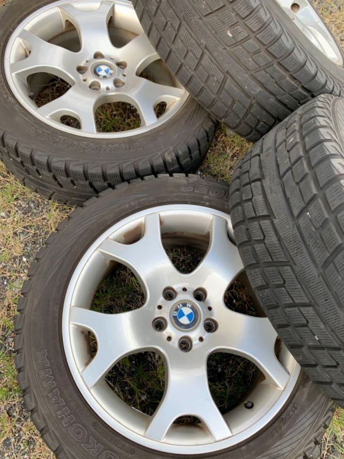 1円最落なし！255/50R19インチスタッドレスタイヤホイール付き！BMW X5