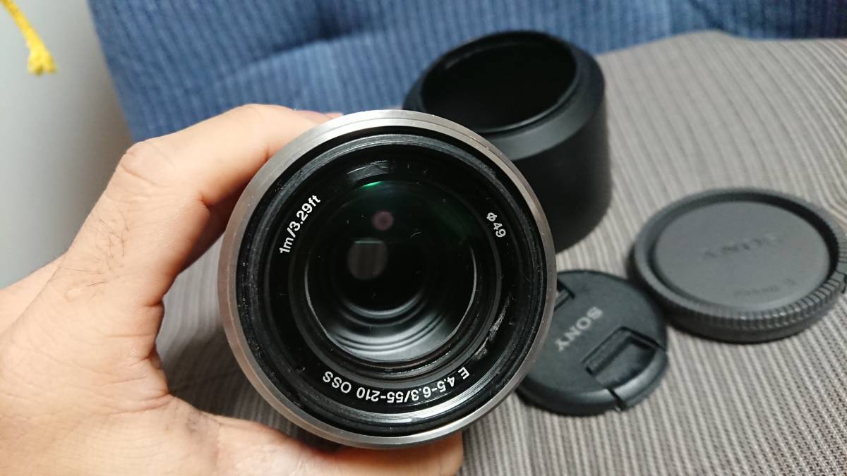Sony E 55-210mm OSS Lens F4.5-6.3 for - com f⁄4.5-6.3 E-