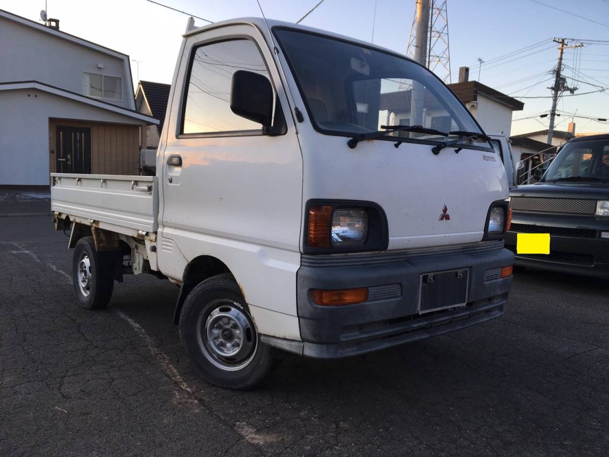 北見発☆最落なし！H7年！ミニキャブトラック！ダンプ！4WD切替！ドア 
