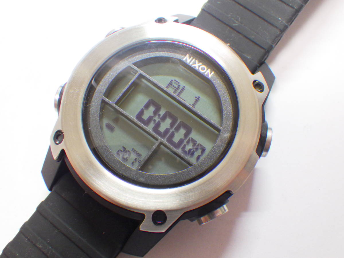 NIXONニクソン ジャンク品 デジタル腕時計 A962000 #929 【公式通販】