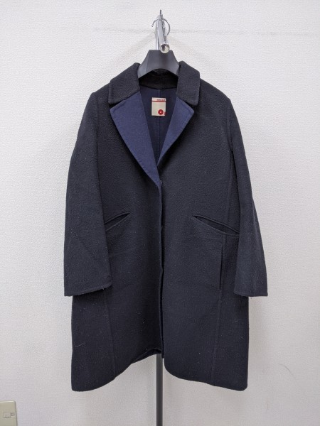 美品♪ TO BE CHIC トゥービーシック ブルーフォックスファー 前ボタン 