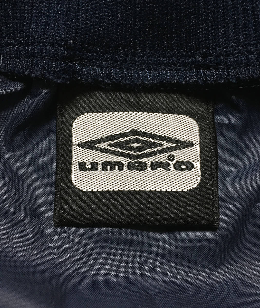 UMBRO ピステトップ M-L 中古美品 ウインドブレーカー シャカシャカ サッカー フットサル トレーニング_5