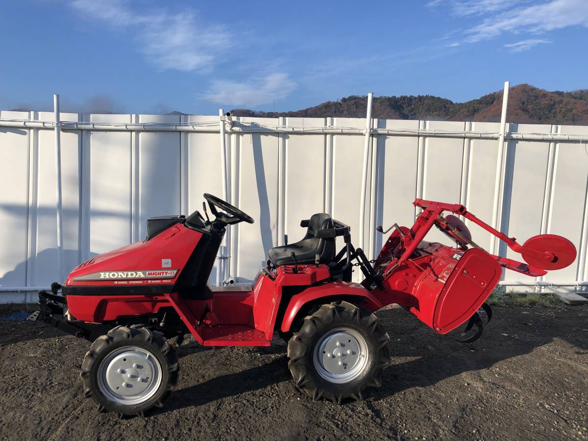 ホンダ　トラクター　マイティ11　4WD　エンジン好調　引取限定 トラクター ホンダ マイティ11 HONDA ホンダトラクター ホンダマイティ