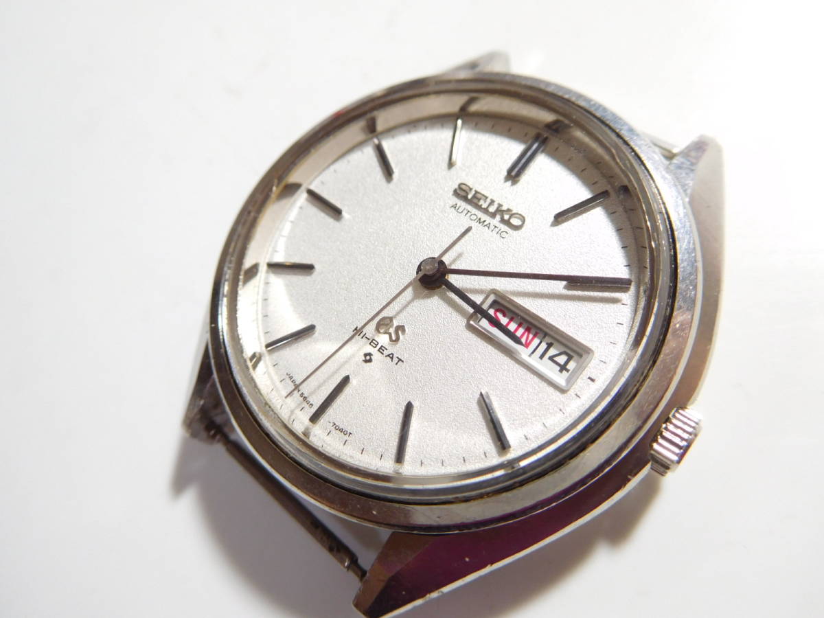 1円～used セイコー GS 自動巻 動作確認済(F-エ97) グランドセイコー 中古
