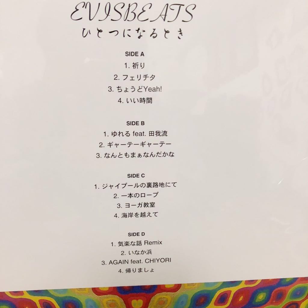 EVISBEATS ひとつになるとき 2LP 【公式通販】