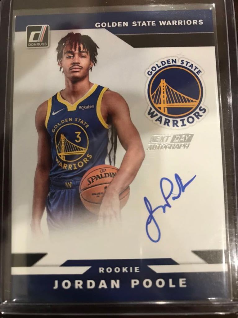  Panini Donruss 2019 Jordan Poole Next Day auto(その他)｜売買されたオークション情報、yahooの商品情報をアーカイブ公開 - オークファン その他