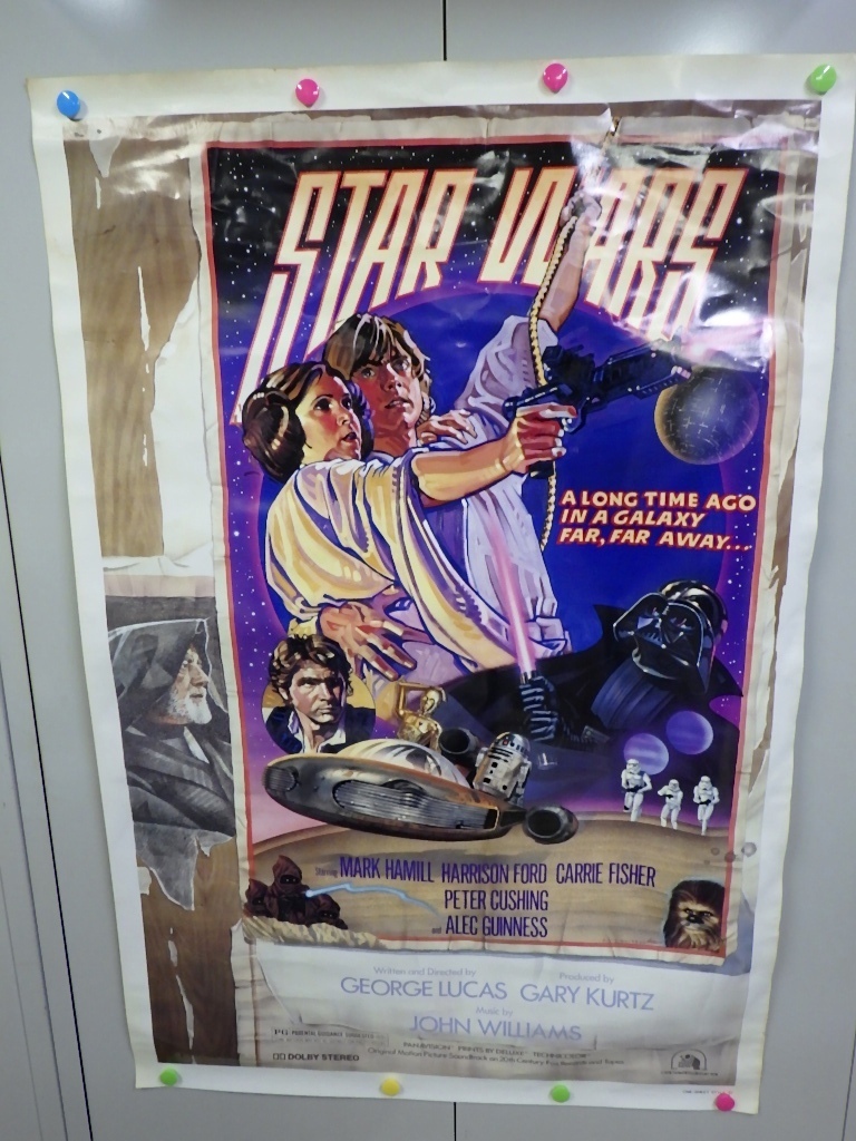 映画 ポスター スター・ウォーズ 帝国の逆襲 オリジナルポスター US版 1SH 初公開版 styleD 103.5cm×68.5cm　③/SR2