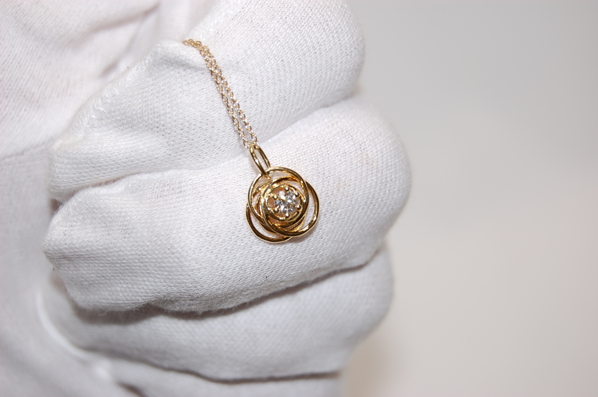 フォーエバーマーク ミルモア ネックレス イエローゴールド