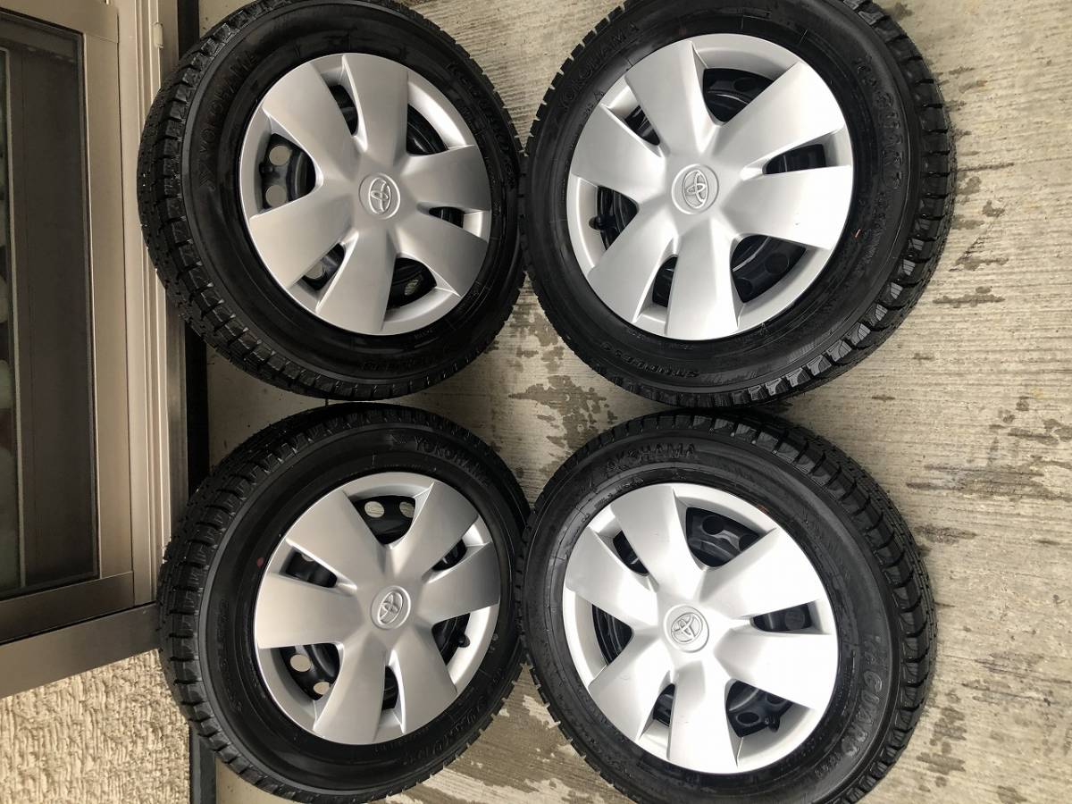 TOYOTA トヨタ ビイッツ 純正 スチール 鉄 ホイール PCD100 5J スタッドレス 165/70R14 ヴィッツ bB ポルテ シエンタ パッソ 等に_1