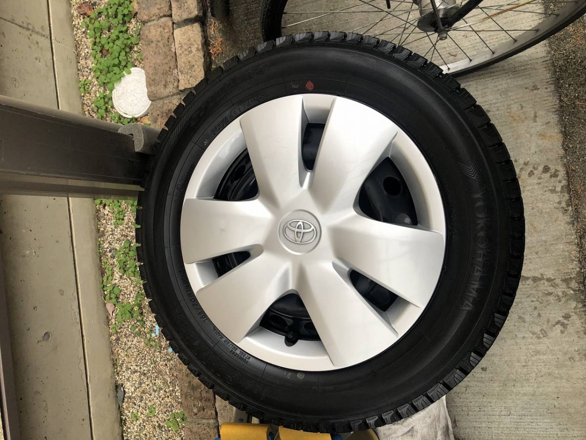TOYOTA トヨタ ビイッツ 純正 スチール 鉄 ホイール PCD100 5J スタッドレス 165/70R14 ヴィッツ bB ポルテ シエンタ パッソ 等に_3