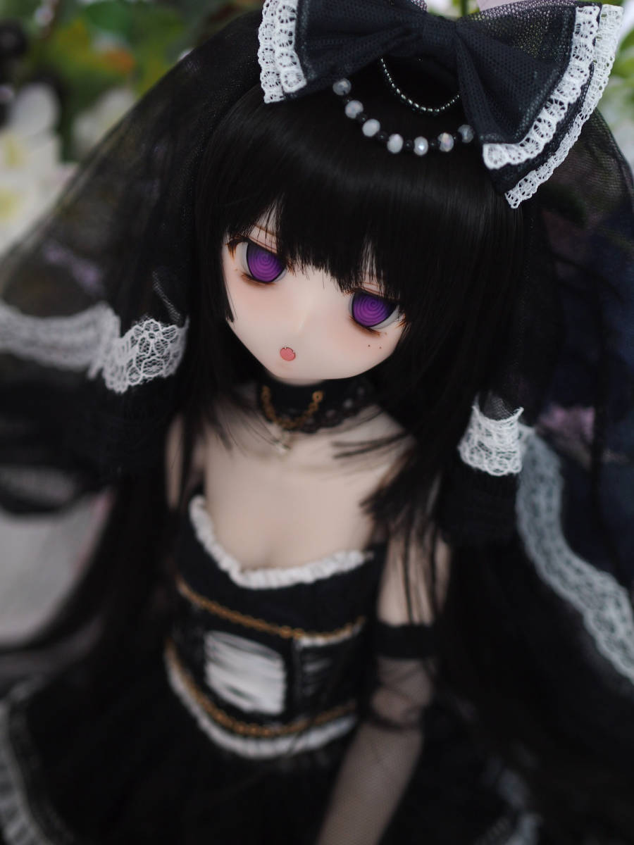 DDH-01セミホワイト肌：カスタムヘッド レジンアイ