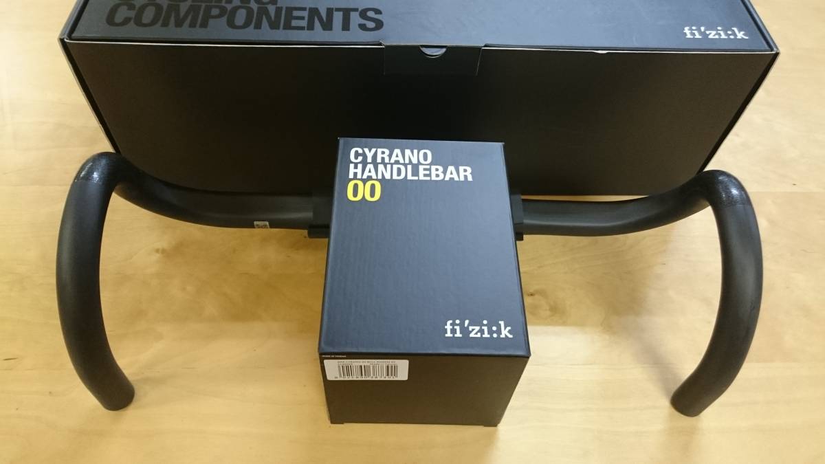 FIZIK Cyrano 00 ブル 400mm カーボンドロップバー フィジーク シラノ