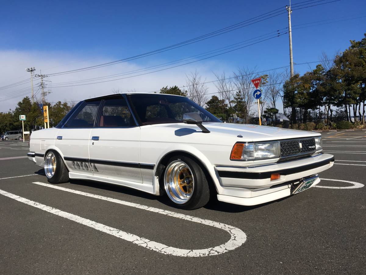 美車＊GX71マークⅡ(チェイサー顔)ツインカムMT5速載せ替え公認！金額