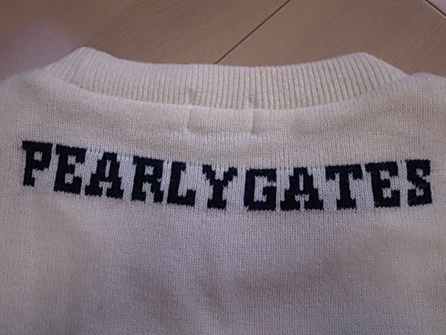 ☆ 15AW PEARLY GATES パーリーゲイツ ニット セーター ブルゾン