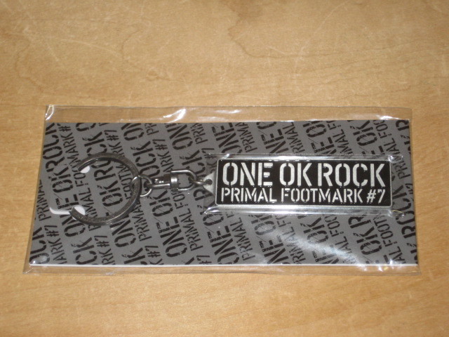 ONE OK ROCK ワンオク PRIMAL FOOTMARK ＃7 先行予約特典キーホルダー_1