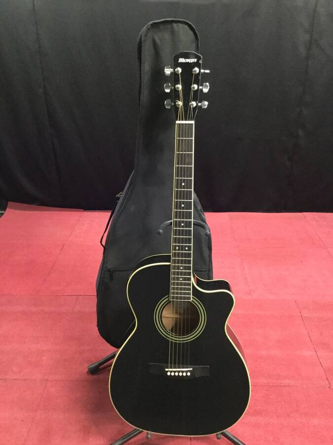 Morris モーリス FC-2BLK エレアコギター エレアコ アコースティック