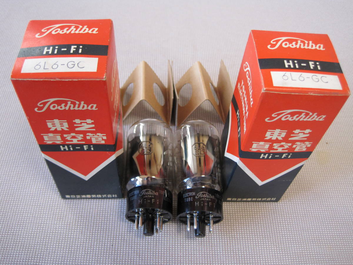 ◇ ⑦ 東芝 真空管 6L6-GC 2本 長期保管品・未使用品 Yahoo!オークション