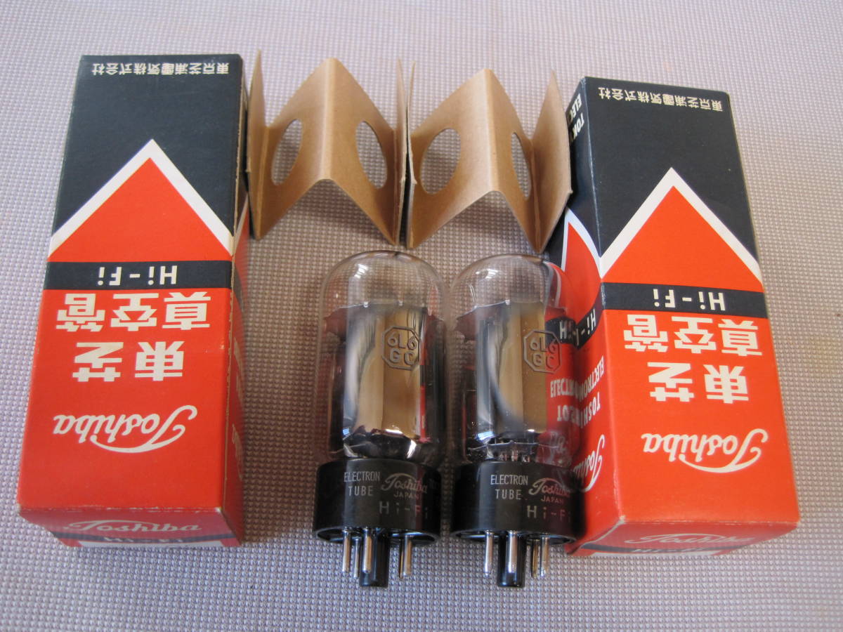 ◇ ⑦ 東芝 真空管 6L6-GC 2本 長期保管品・未使用品 Yahoo!オークション