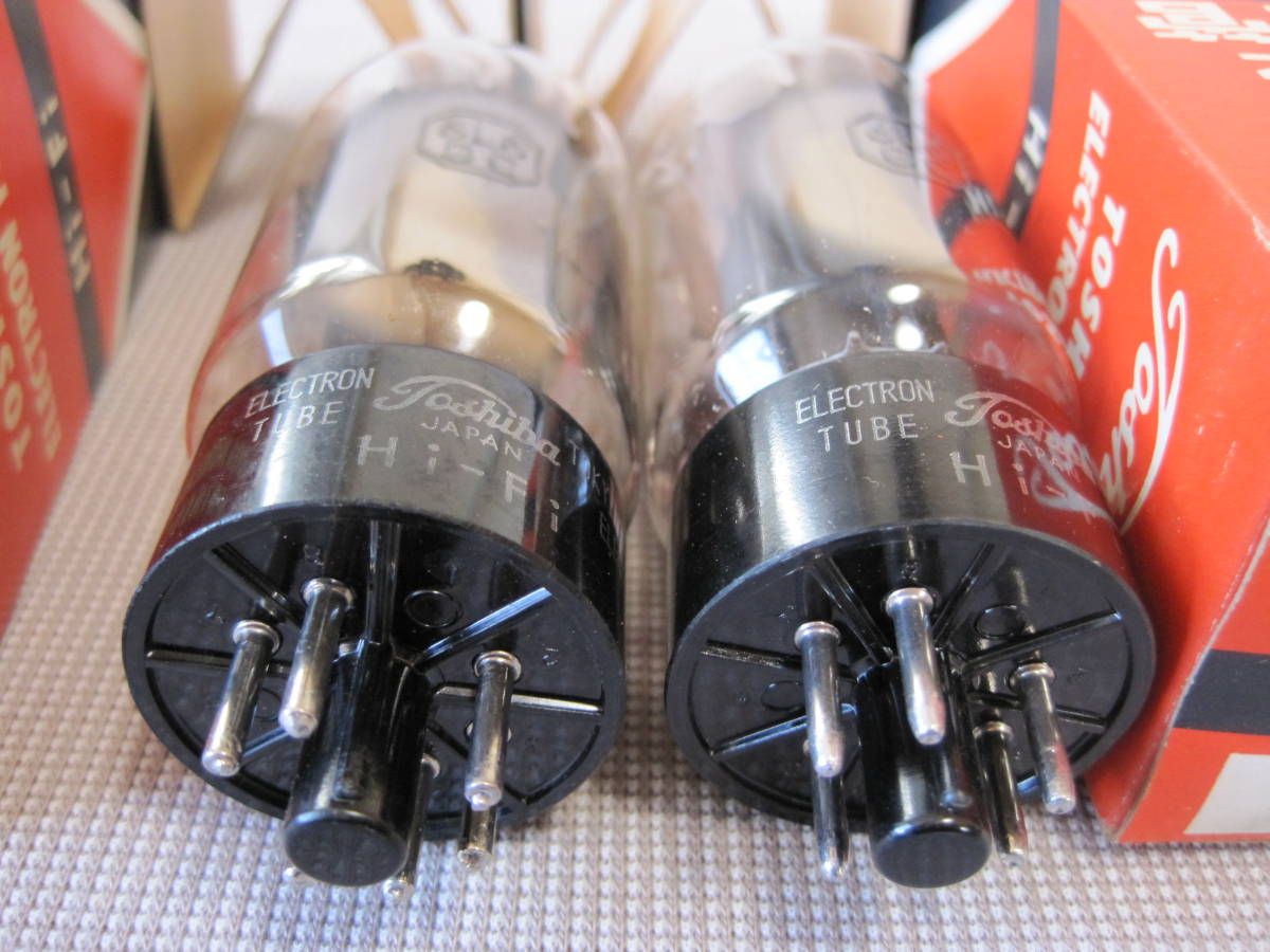◇ ⑦ 東芝 真空管 6L6-GC 2本 長期保管品・未使用品 Yahoo!オークション