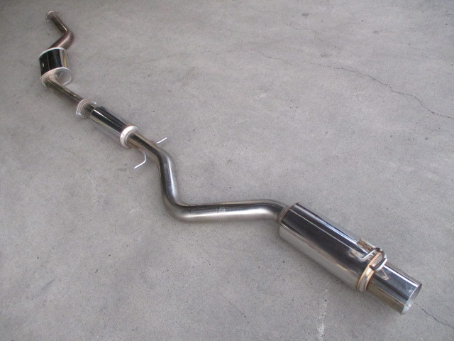 マークⅡ JZX110 1JZ-GTE 柿本改 砲弾 ステンレスマフラー ジャンク品