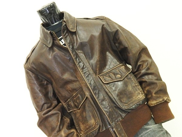 GOLDEN A-2 BEAR ゴールデンベアー レザー Golden Bear フライト 