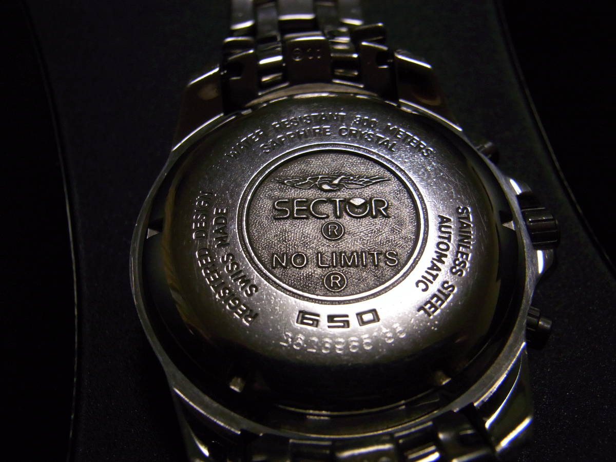 SECTOR 650 自動巻き クロノグラフ ジャンク