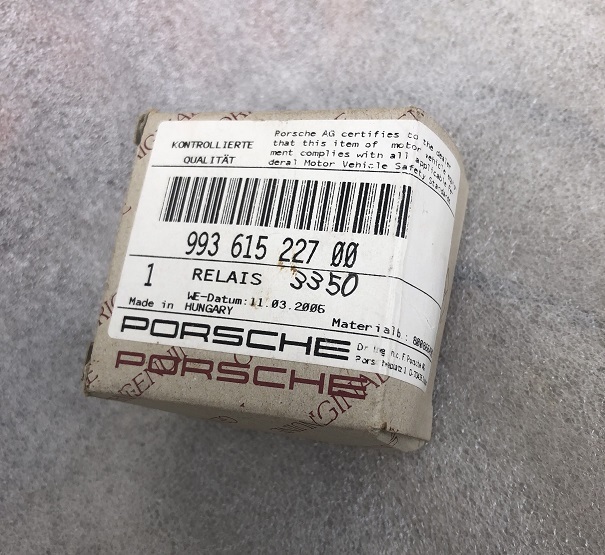 【新作登場，格安】 ポルシェ純正 ＤＭＥリレー 964 993 改良型 ストック品 通電確認済(ポルシェ用)｜売買されたオークション情報、yahooの商品情報をアーカイブ公開 - オークファン ポルシェ用