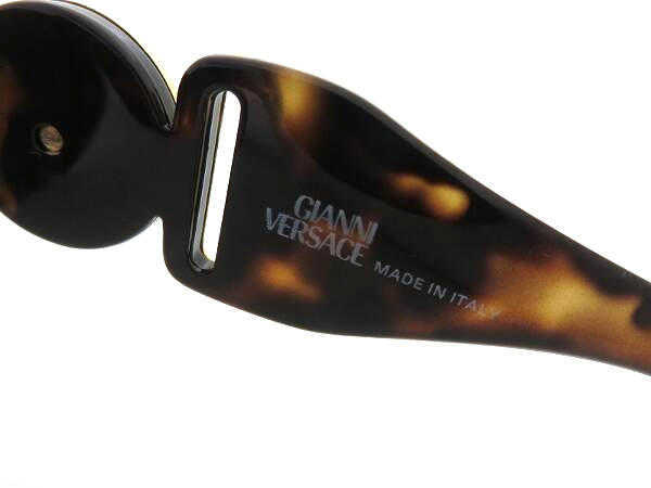○○GIANNI VERSACE ヴェルサーチ T75 べっ甲柄 サングラス 1円