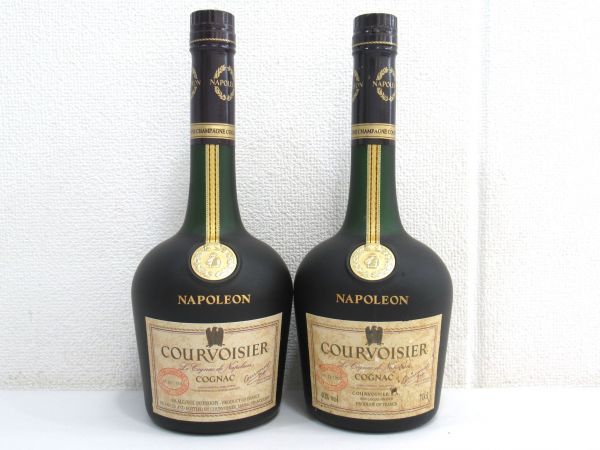 クルボアジェ 古酒 COURVOISIER VSOP ナポレオン 2本セット 旧 COGNAC