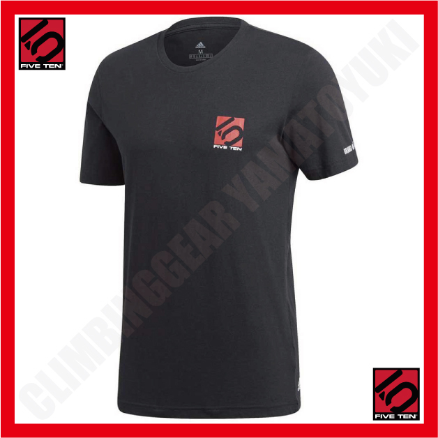  岳と雪 SIZE:L 5.10 &times; ADIDAS FIVE TEN ファイブテン&times;アディダス Wネーム ロゴTシャツ ブラック 別サイズも有り(ロッククライミング)｜売買されたオークション情報、yahooの商品情報をアーカ ロッククライミング